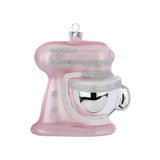 Kerstornament keukenmachine, glas, 10 cm