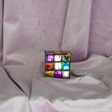 Kersthanger - Kubus - Meerkleurig - 5,5x5,5x5,5 cm