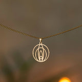 Vulva design ketting | goud & zilver | verschillende motieven