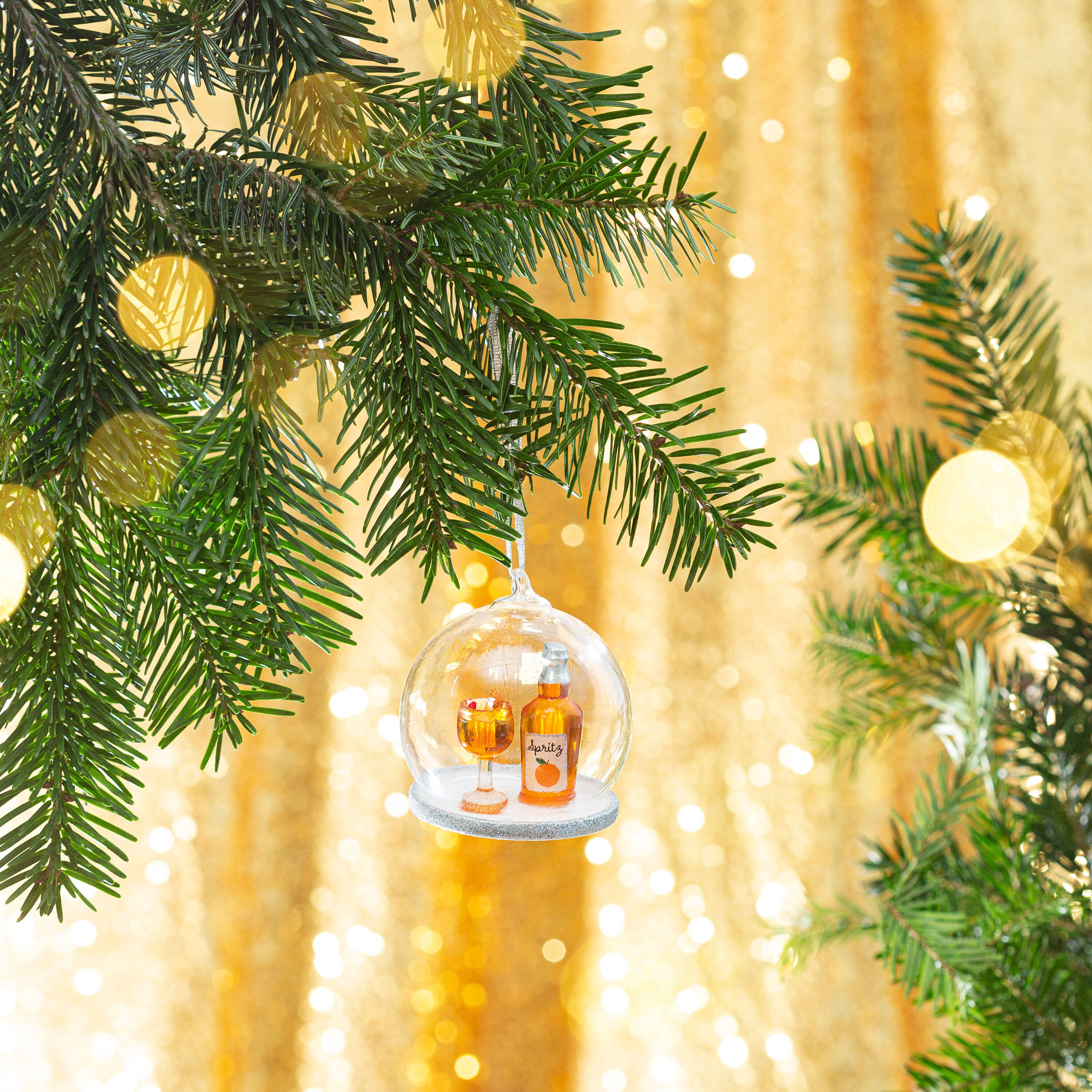 Kerstballen met Spritz-koepel
