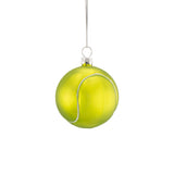 Tennisbalvormige kerstbal