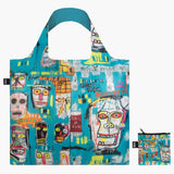 JEAN MICHEL BASQUIAT Gerecyclede tas met schedel