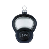 Kerstornament halter, glas, 7,5 cm