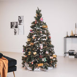 Ornament Kerst Hanger - 50 Euro Biljet - Glas - 11,5x2x6cm