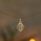 Vulva design ketting | goud & zilver | verschillende motieven
