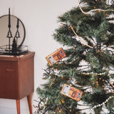 Ornament Kerst Hanger - 50 Euro Biljet - Glas - 11,5x2x6cm