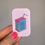 Magneet voor mannelijke tranen