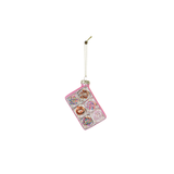 Kersthanger - Donut Pakket - Multi Kleur - 6x3x9cm