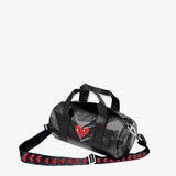 KEITH HARING Zwart Hart Gezicht Metallic Medium Weekendtas