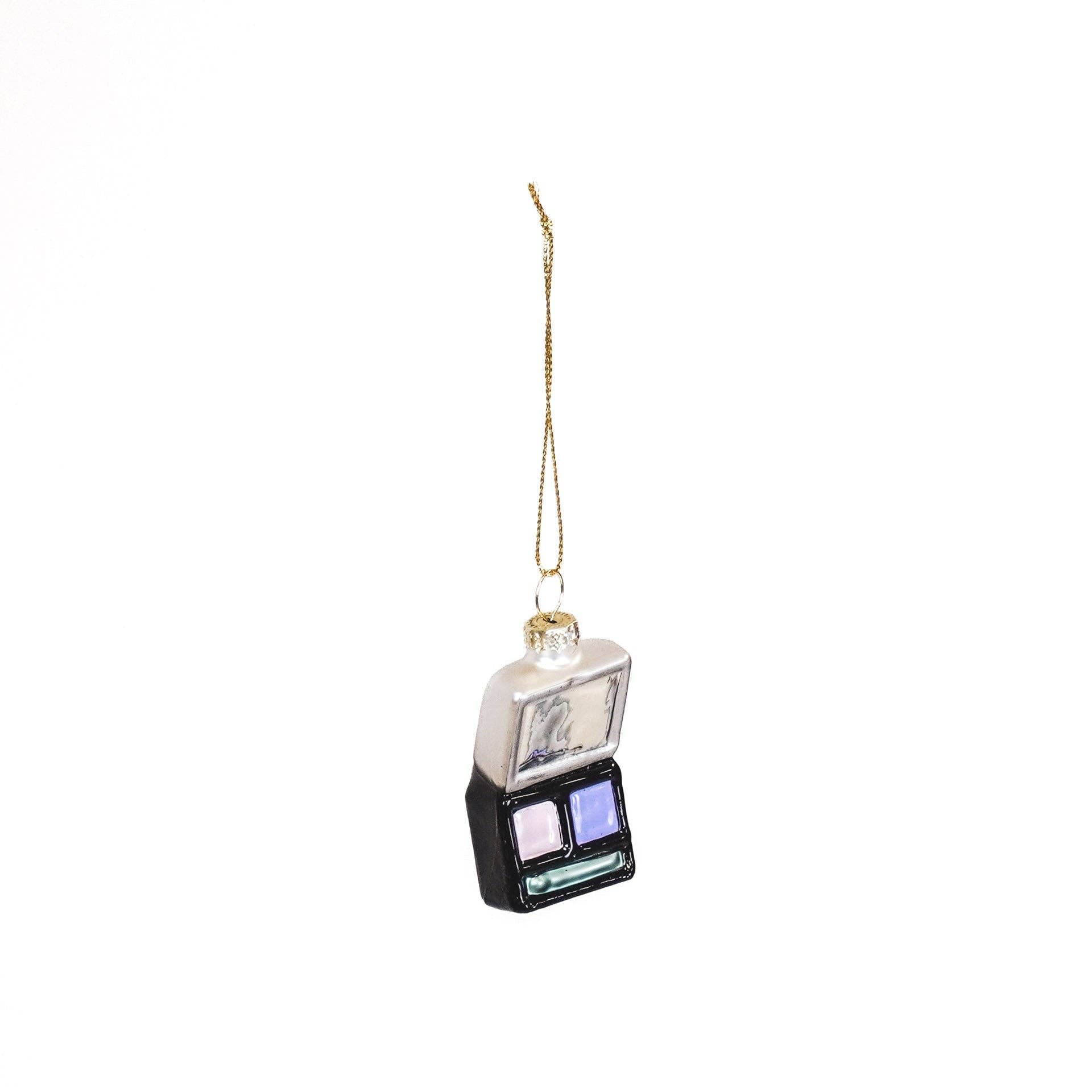 Xmas hanger - make-up van glas - 3 x 2 x 6,5 cm