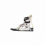 Kersthanger - Skifeet - Zilver/Zwart - 13x5,5x8,5cm